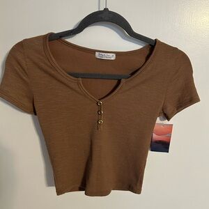 Haley & June Knit Crop Top Size XS